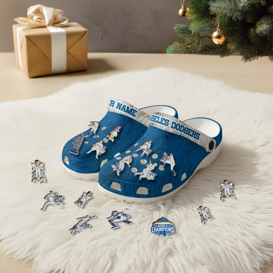 LAD World Series Champions Clogs - Charms Gift Set-DTD