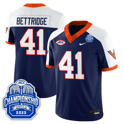 Virginia Football ACC Championship Vapor Limited Jersey - All Stitched-DTD