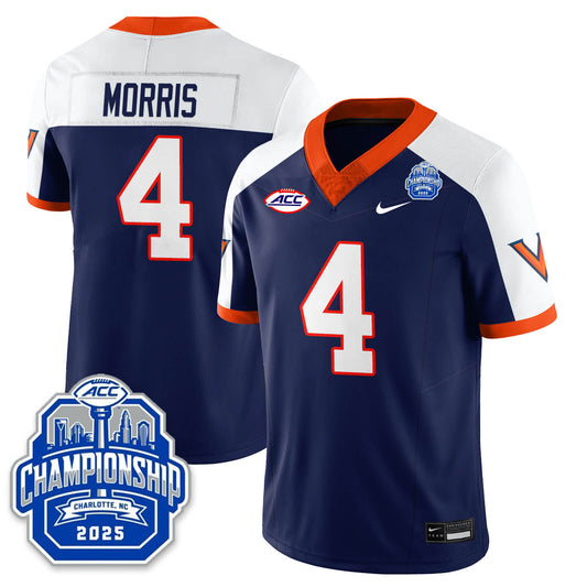 Virginia Football ACC Championship Vapor Limited Jersey - All Stitched-DTD
