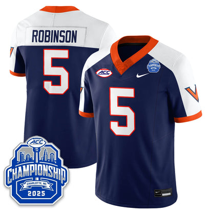 Virginia Football ACC Championship Vapor Limited Jersey - All Stitched-DTD