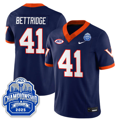 Virginia Football ACC Championship Vapor Limited Jersey - All Stitched-DTD