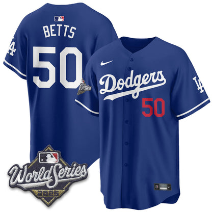 LAD 2025 World Series Jersey - All Stitched-DTD