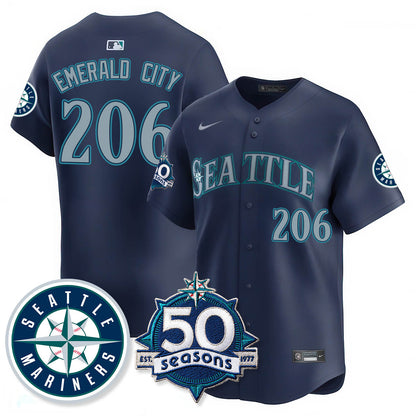 SEA Vapor Premier Limited Jersey - 50th Anniversary - All Stitched-DTD