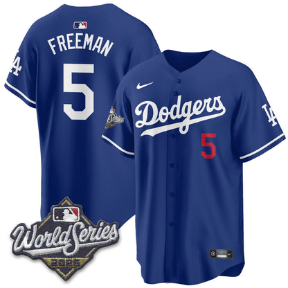 LAD 2025 World Series Jersey - All Stitched-DTD