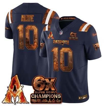 NE x Avatar 3 Fire and Ash Jersey V2 - Stitched