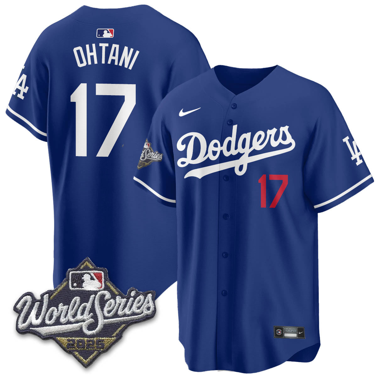 LAD 2025 World Series Jersey - All Stitched-DTD