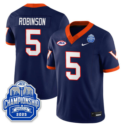 Virginia Football ACC Championship Vapor Limited Jersey - All Stitched-DTD