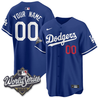 Custom LAD 2025 World Series Jersey - All Stitched-DTD