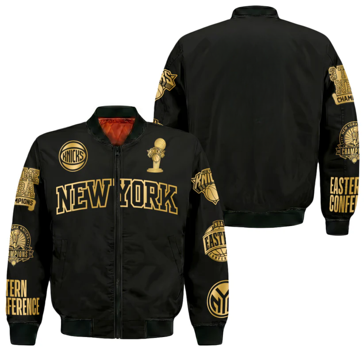 NYK 2026 NBA Finals Champions Limited Edition Bomber Jacket - Printed-DTD