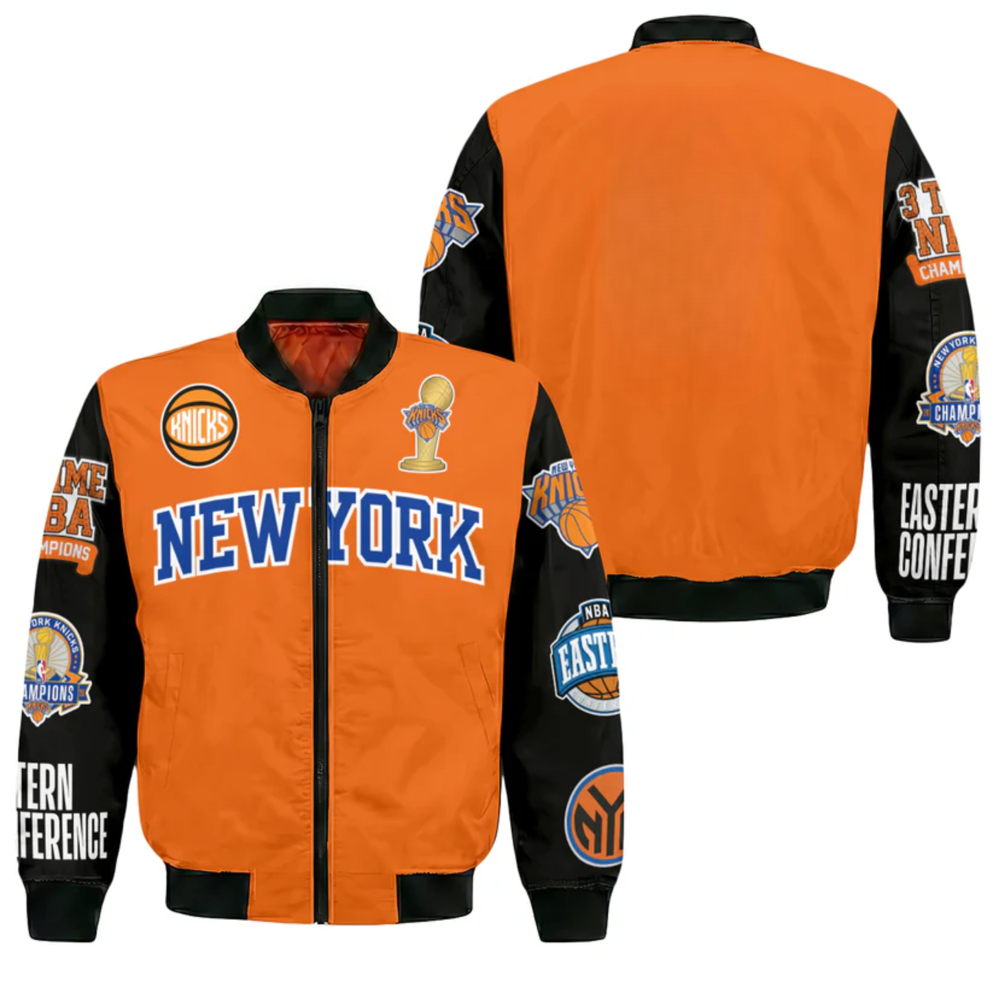 NYK 2026 NBA Finals Champions Limited Edition Bomber Jacket - Printed-DTD