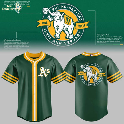 OAK 125th Anniversary Jersey - Printed-DTD