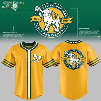OAK 125th Anniversary Jersey - Printed-DTD