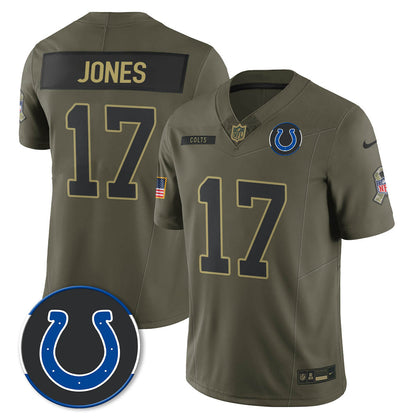 IND 2025 Salute to Service Limited Jersey - All Stitched-DTD