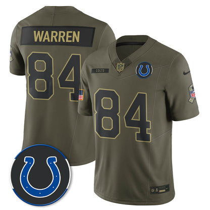 IND 2025 Salute to Service Limited Jersey - All Stitched-DTD