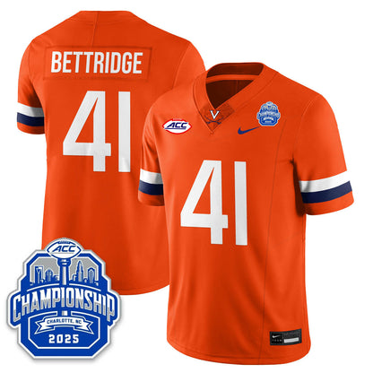 Virginia Football ACC Championship Vapor Limited Jersey - All Stitched-DTD