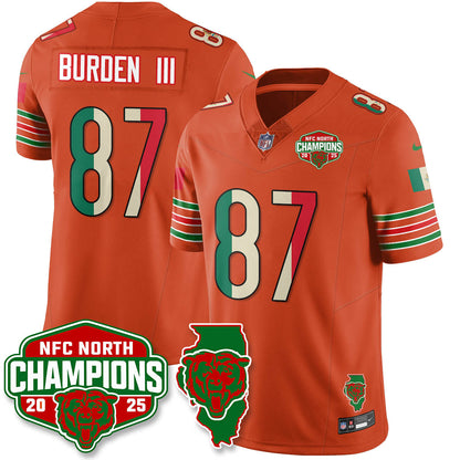 CHI Mexico NFC North Division Champions Vapor Limited Jersey - All Stitched-DTD