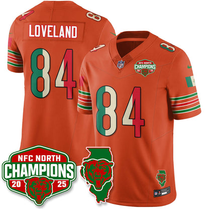 CHI Mexico NFC North Division Champions Vapor Limited Jersey - All Stitched-DTD