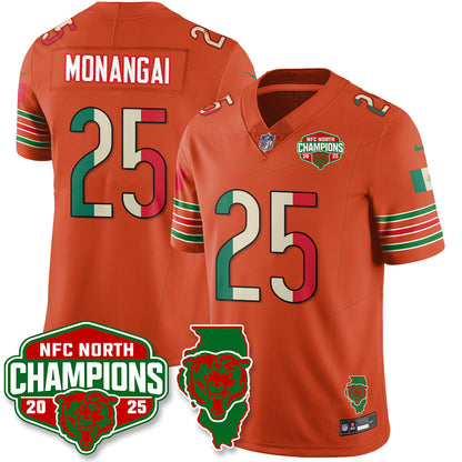 CHI Mexico NFC North Division Champions Vapor Limited Jersey - All Stitched-DTD