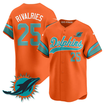MIA "Rivalries" Vapor Limited Baseball Jersey - All Stitched-DTD