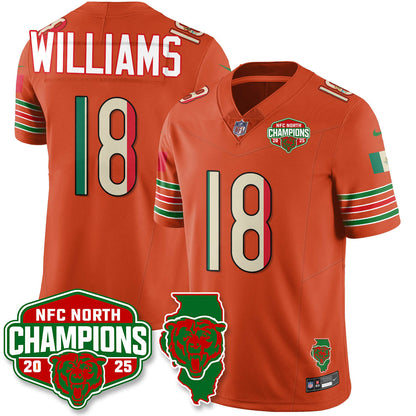 CHI Mexico NFC North Division Champions Vapor Limited Jersey - All Stitched-DTD
