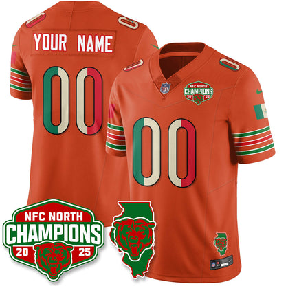 CHI Mexico NFC North Division Champions Vapor Limited Jersey - All Stitched-DTD