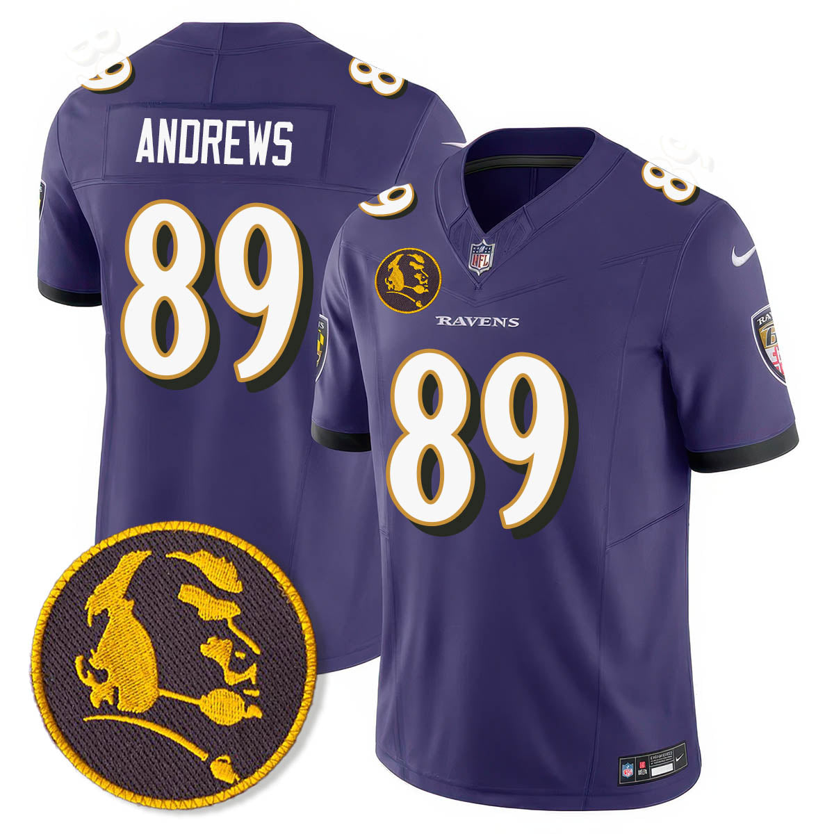 BAL Vapor Limited Jersey - John Madden Patch - All Stitched-DTD