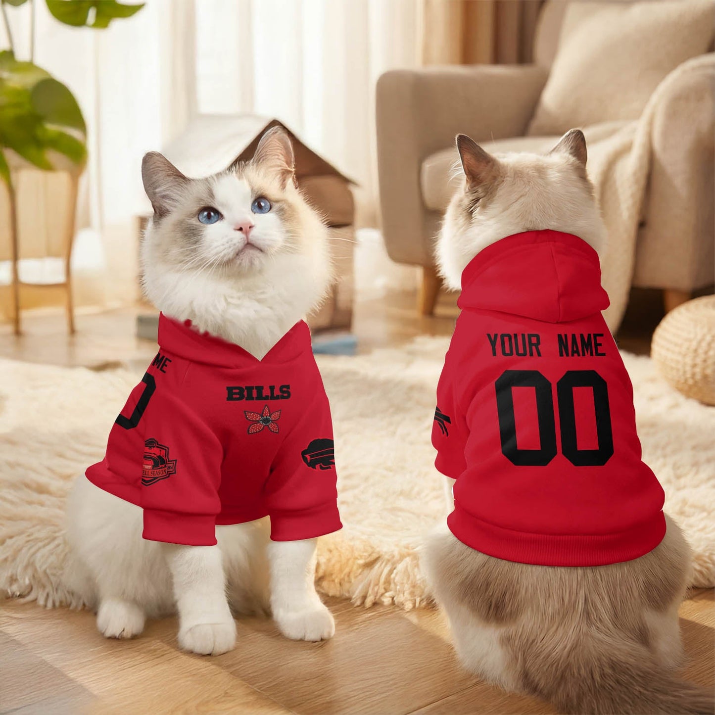 BIL Stranger Thing Pet Hoodie-DTD