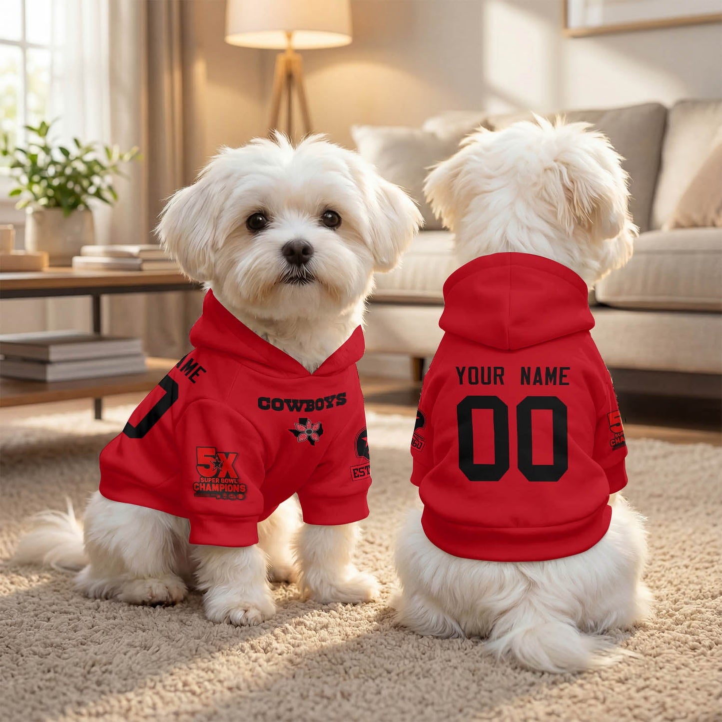 DAL Stranger Thing Pet Hoodie-DTD