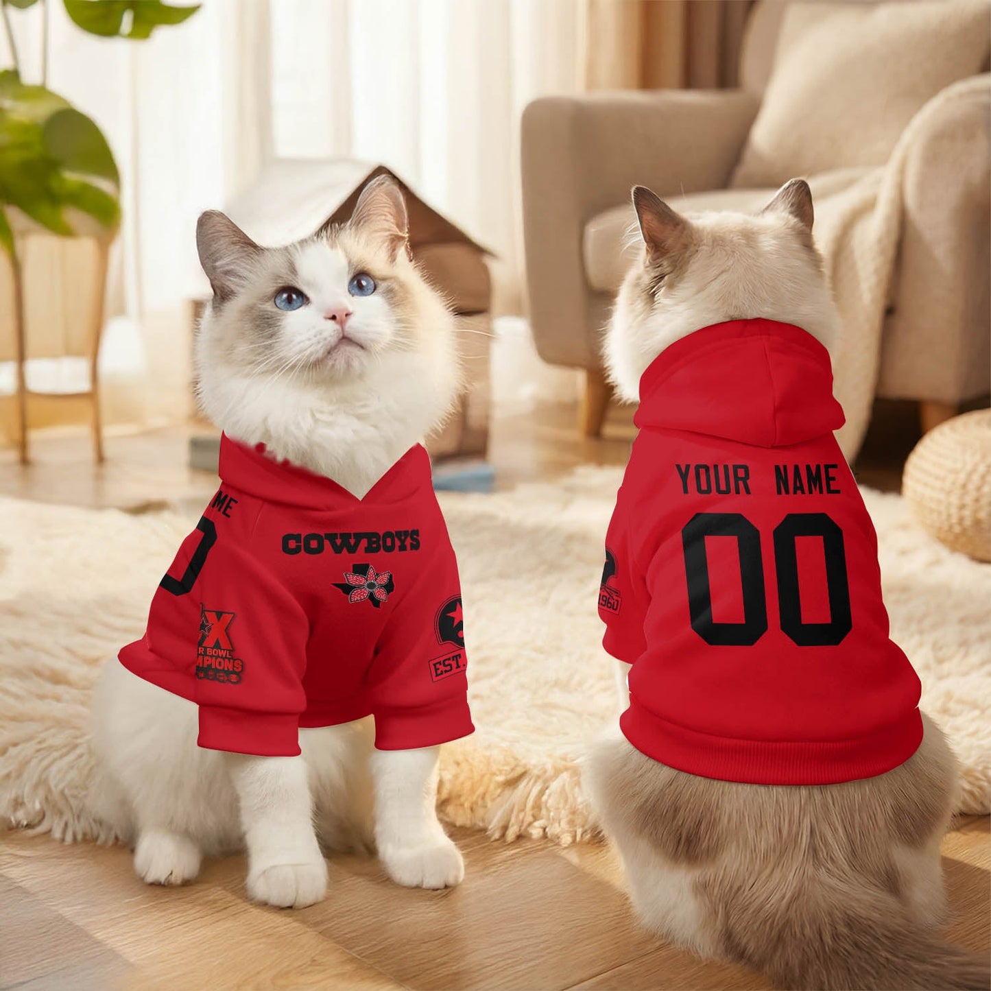 DAL Stranger Thing Pet Hoodie-DTD