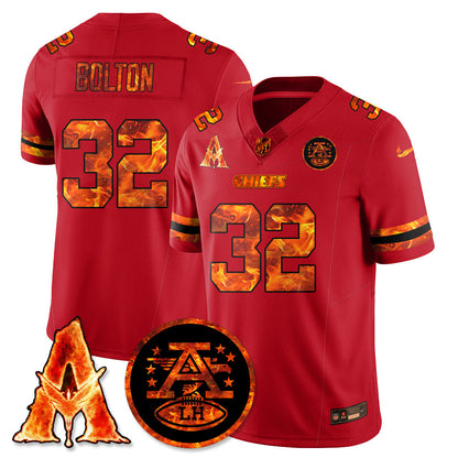 KC x Avatar 3 Fire and Ash Jersey - Stitched-DTD