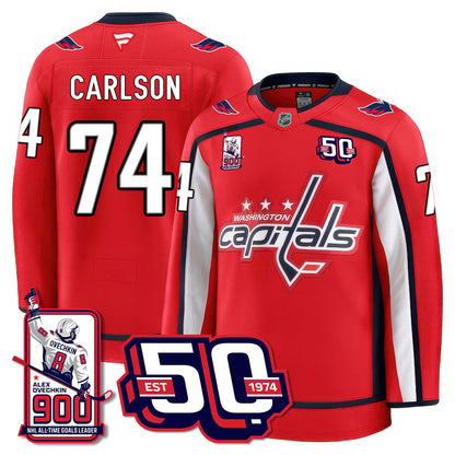 WSH 2025 Premium Jersey - 900 GOALS -  All Stitched-DTD
