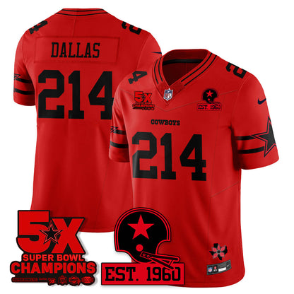 DAL 'Stranger Things Edition' Vapor Limited Jersey - All Stitched-DTD