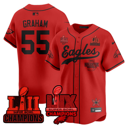 PHI Stranger Things Vapor Limited Baseball Jersey - All Stitched-DTD
