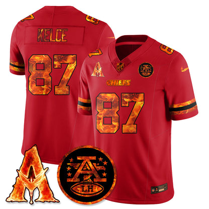 KC x Avatar 3 Fire and Ash Jersey - Stitched-DTD