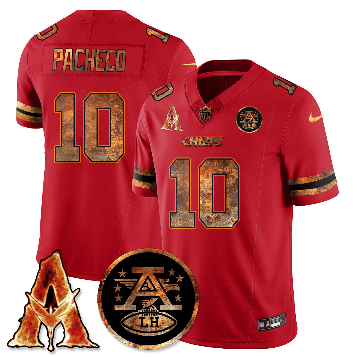 KC x Avatar 3 Fire and Ash Jersey V2 - Stitched-DTD