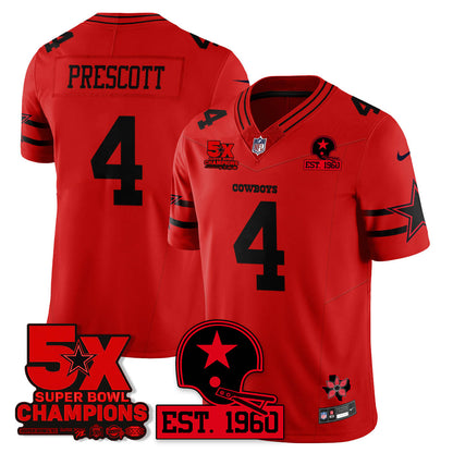DAL 'Stranger Things Edition' Vapor Limited Jersey - All Stitched-DTD