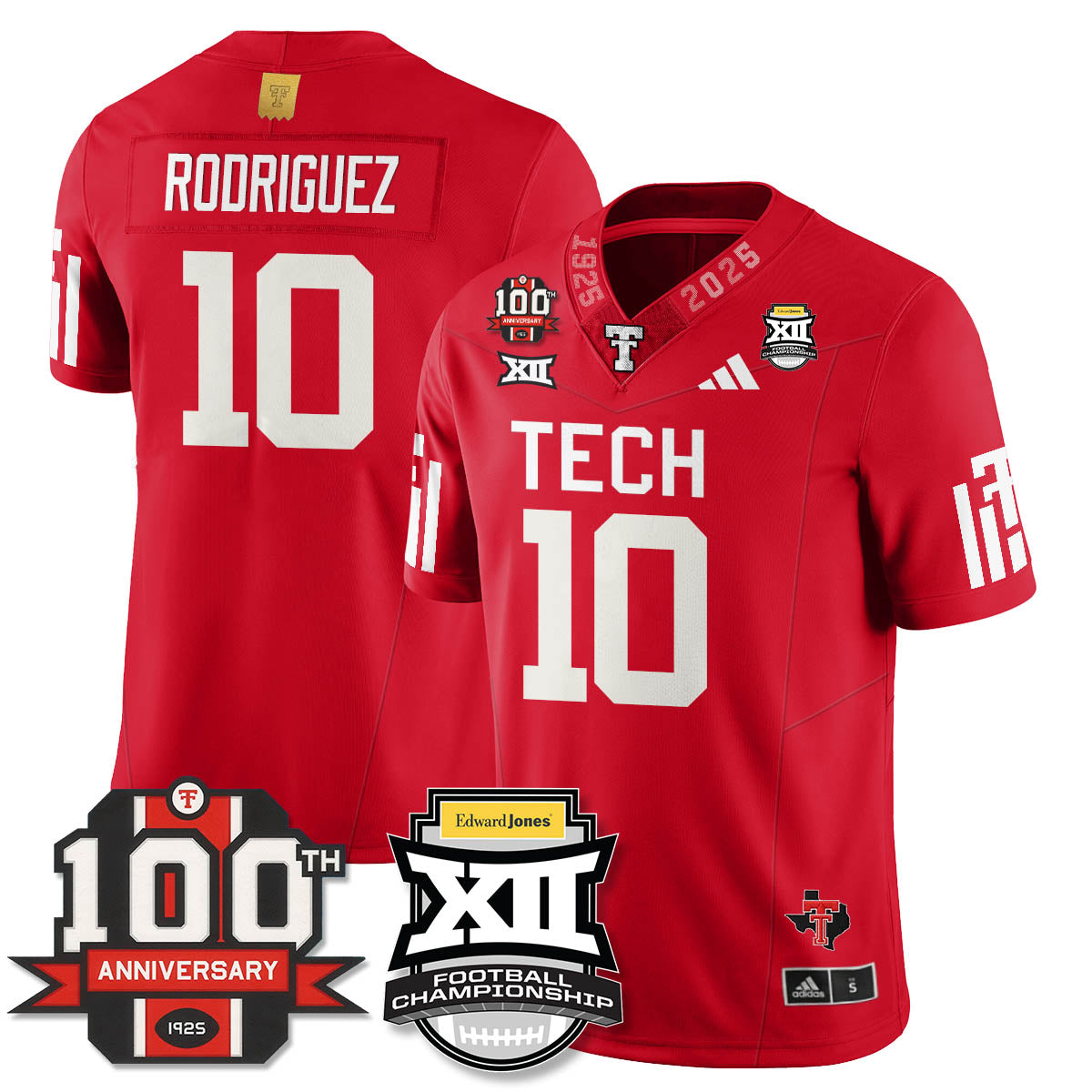 TTRR Football Vapor Limited Jersey - Edward Jones Champions - All Stitched-DTD