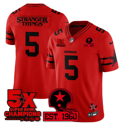 DAL 'Stranger Things Edition' Vapor Limited Jersey - All Stitched-DTD