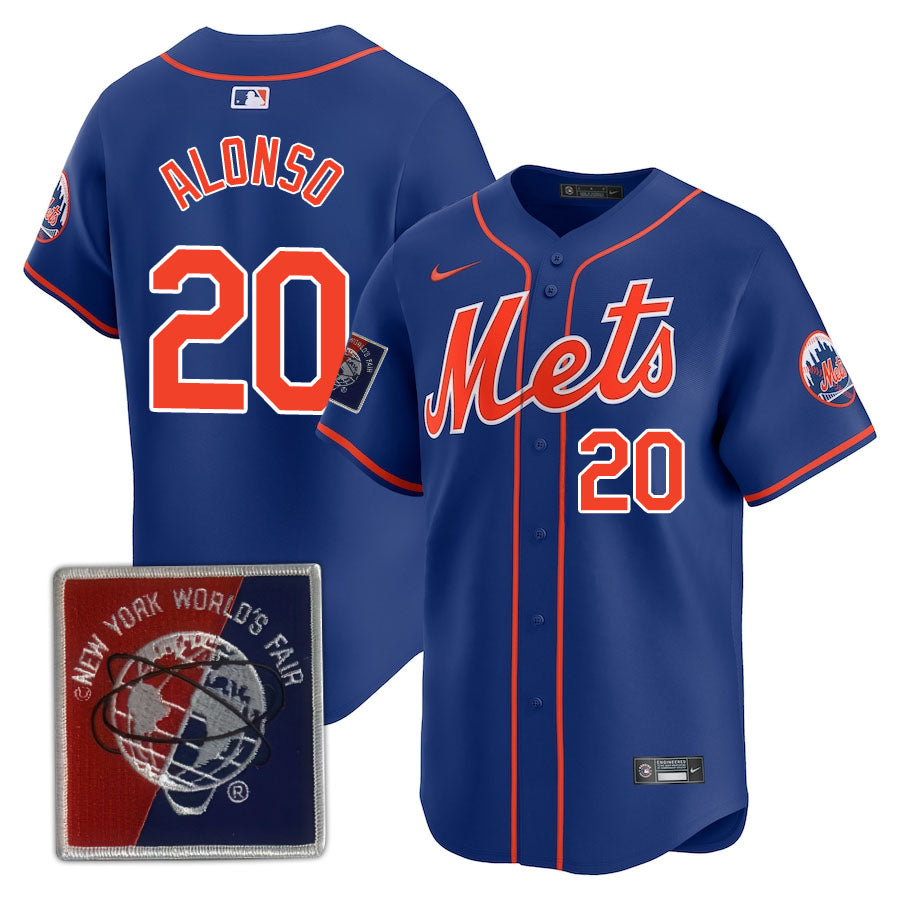 NYM Limited Jersey - 1964/1965 Patch - All Stitched-DTD