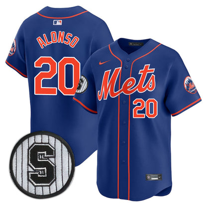 NYM Limited Jersey - 1992 Patch - All Stitched-DTD