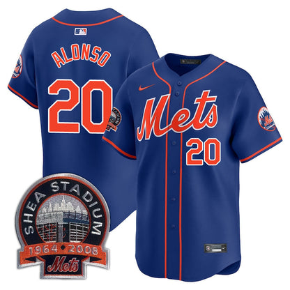 NYM Limited Jersey - 2008 Patch - All Stitched-DTD