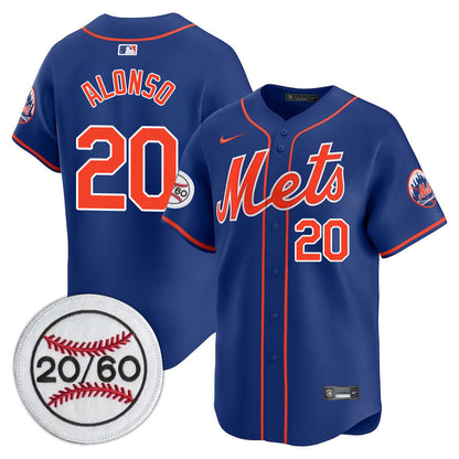 NYM Limited Jersey - 2001 Patch - All Stitched-DTD