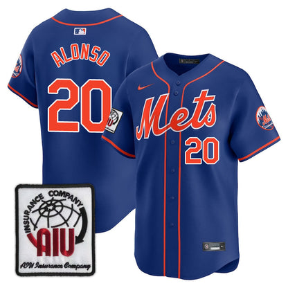 NYM Limited Jersey - 2000 Patch - All Stitched-DTD