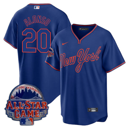 NYM Limited Jersey - 2013 Patch - All Stitched-DTD