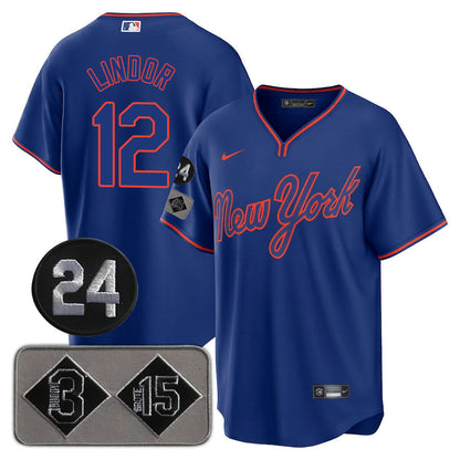 NYM Limited Jersey - 2024 Patch - All Stitched-DTD