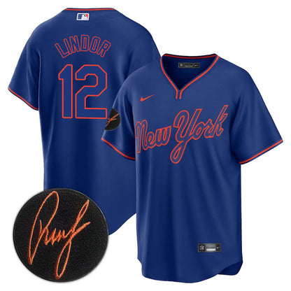 NYM Limited Jersey - 2018 Patch - All Stitched-DTD