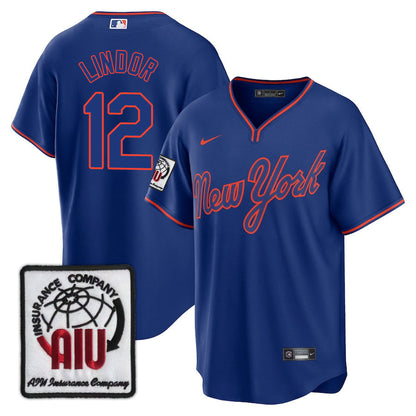 NYM Limited Jersey - 2000 Patch - All Stitched-DTD