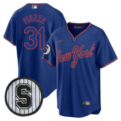 NYM Limited Jersey - 1992 Patch - All Stitched-DTD