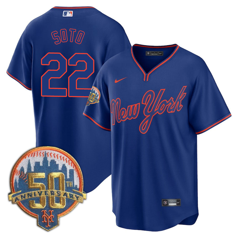 NYM Limited Jersey - 2012 Patch - All Stitched-DTD
