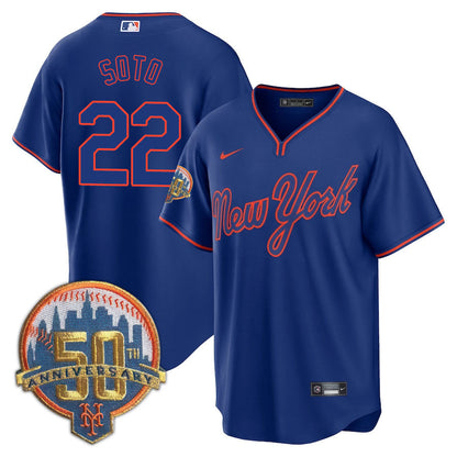 NYM Limited Jersey - 2012 Patch - All Stitched-DTD